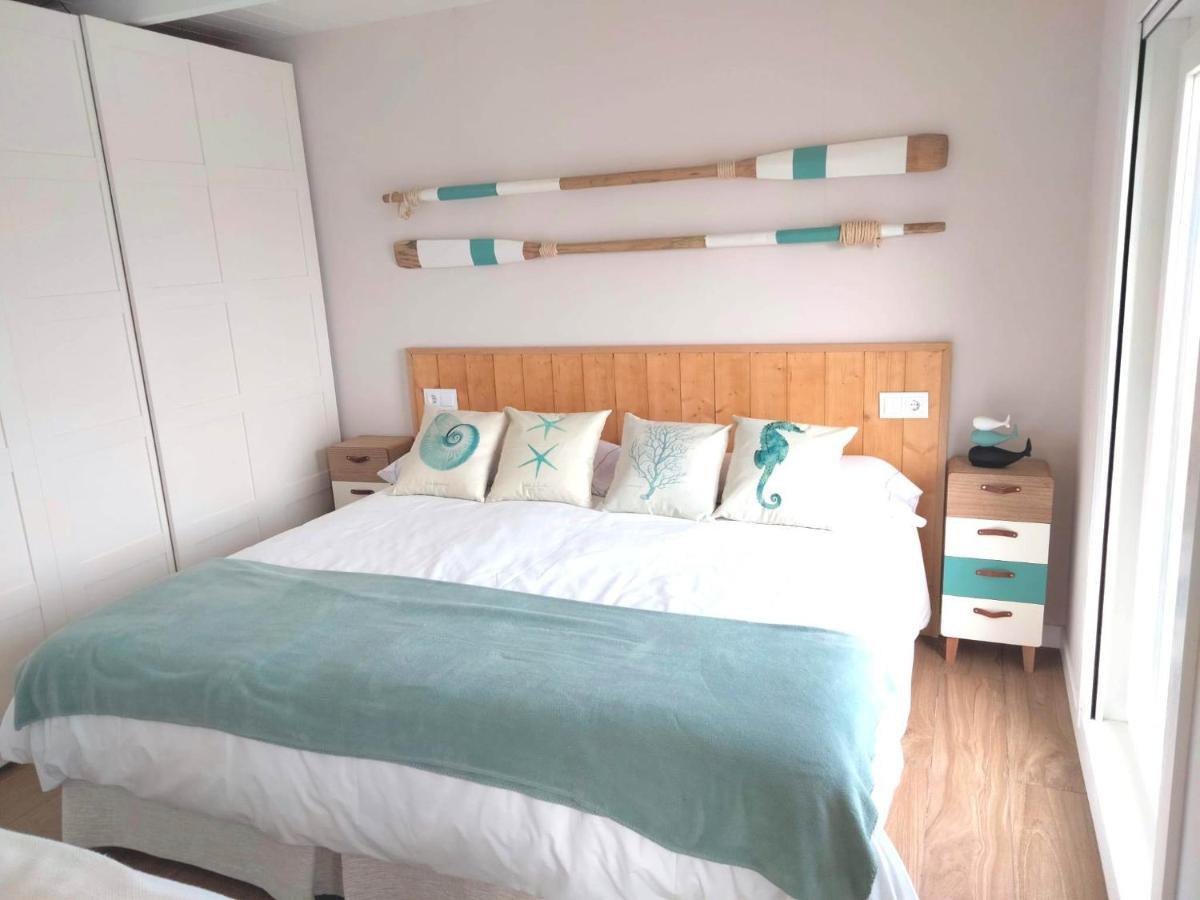 Vila Marina. Casa Marinera Con Terraza Sobre El Mar En Caion Cayón Екстериор снимка