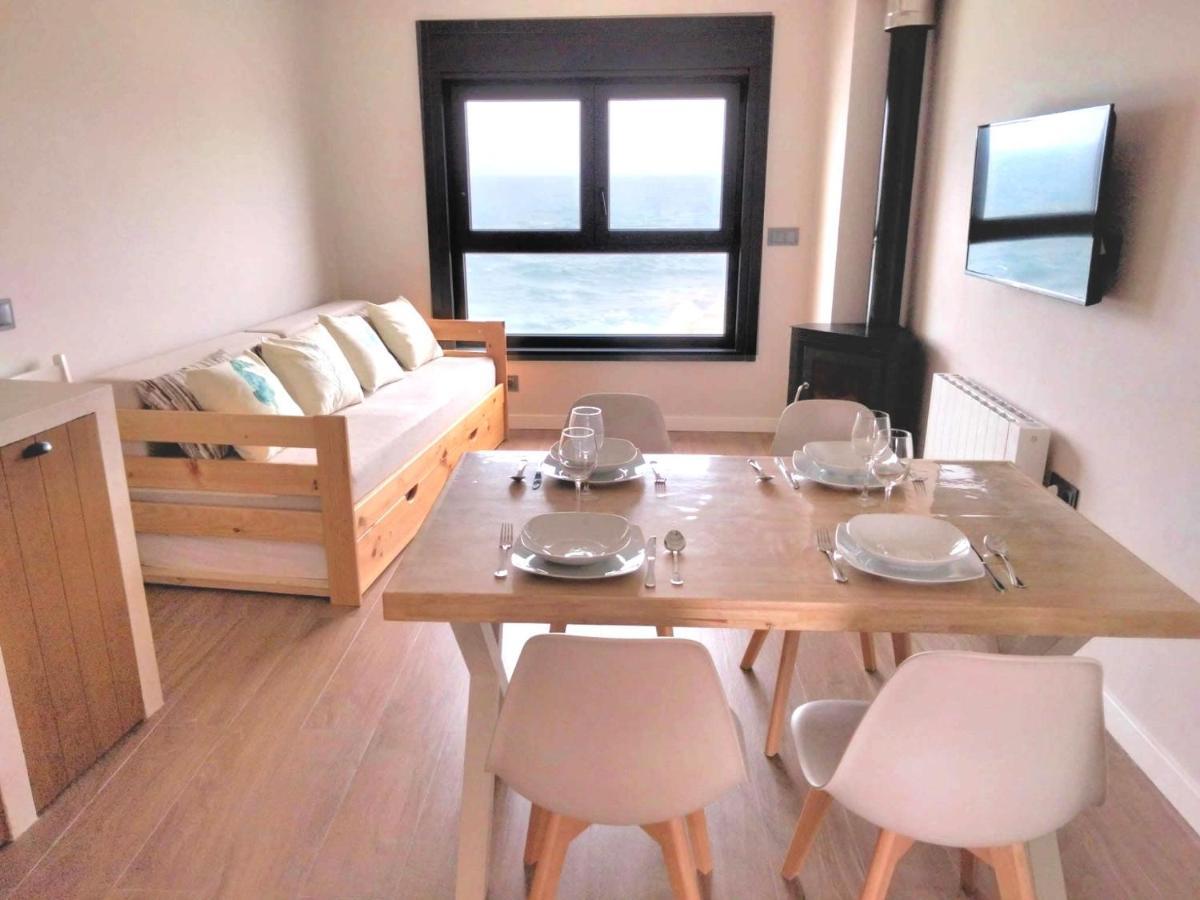 Vila Marina. Casa Marinera Con Terraza Sobre El Mar En Caion Cayón Екстериор снимка